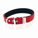 Doggie Comfort Woven Red Dog Collar for Large Breeds 60cm