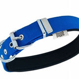 Doggie Comfort Woven Dog Collar Royal Blue 2.5x50 cm