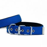 Doggie Comfort Woven Dog Collar Royal Blue 3x55 cm
