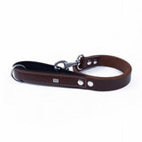 Doggie Comfort Classic Leather Dog Leash Brown 3x100 cm
