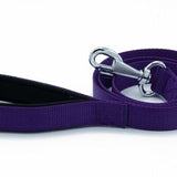 Doggie Comfort Classic Woven Dog Leash Purple 2x140 cm