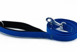 Doggie Comfort Woven Dog Leash Royal Blue 2x140 cm