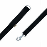 Doggie Comfort Classic Woven Dog Leash Black 3x100 cm