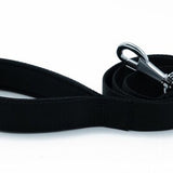 Doggie Comfort Classic Woven Dog Leash Black 3x100 cm