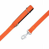 Doggie Comfort Classic Woven Dog Leash Orange 2.5x120 cm