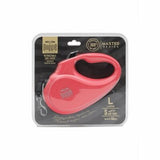 Doggie Master Series Retractable Dog Leash Pink Large