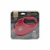 Doggie Master Series Retractable Dog Leash Medium Red