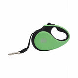 Doggie Soft Series XS Green Retractable Dog Leash for Small Breeds