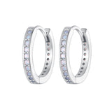 925 Sterling Silver Opal Earrings for Women