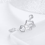 925 Sterling Silver 0.2cm Wide Ring for Women