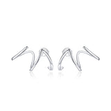 925 Sterling Silver Oxidized Earrings for Women