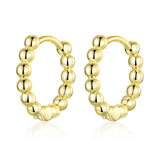 925 Sterling Silver Plated Platinum Earrings for Women