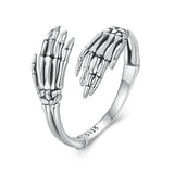 925 Sterling Silver Oxidized 0.2cm Ring