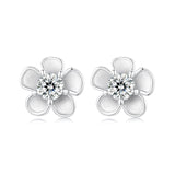 S925 Sterling Silver 3.00 Carat Moissanite Earrings for Women