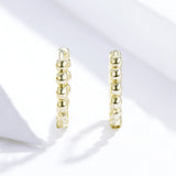 925 Sterling Silver Plated Platinum Earrings for Women