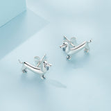 925 Sterling Silver Oxidized Silver Earrings