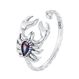 925 Sterling Silver Pavé CZ Oxidized Silver Ring 1.9mm Style E