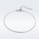 925 Sterling Silver Adjustable Platinum Plated Bracelet for Women