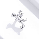 S925 Oxidized Silver Earrings for Women