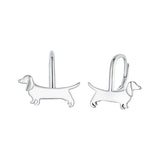 925 Oxidized Silver Earrings 17mm for Women