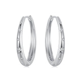 925 Sterling Silver Earrings with Pavé Setting CZ for Women