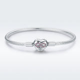925 Sterling Silver Bracelet 17.0cm for Women