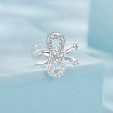 925 Sterling Silver Earrings with White Gold Plating, 0.9x1.2cm for Women