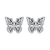 925 Sterling Silver Oxidized Silver Earrings for Women