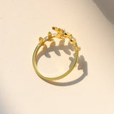 925 Sterling Silver Pavé Setting CZ Ring