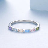 925 Sterling Silver CZ Pavé Setting Ring Size 6 for Women