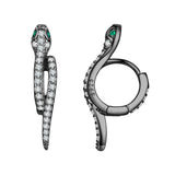 S925 Sterling Silver Pavé Setting CZ Earrings for Women