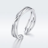 S925 Sterling Silver Ring 0.4cm Width