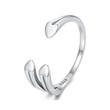 925 Sterling Silver Oxidized 0.15-0.8cm Ring