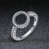 925 Sterling Silver Size 6.0 Ring for Women