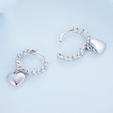 S925 Sterling Silver Earrings for Women with Platinum Plating