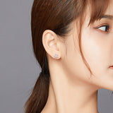 925 Sterling Silver Earrings for Women with Cubic Zirconia