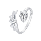 925 Sterling Silver Oxidized 1.7mm Ring for Men