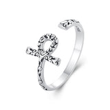 925 Sterling Silver Oxidized 2.2mm Ring for Women