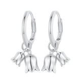 925 Sterling Silver Earrings for Women 20*10mm Oxidized Jewelry