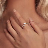 925 Sterling Silver Oxidized 1.6mm Ring