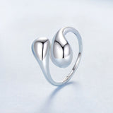 925 Sterling Silver Plated Gold Ring for Women