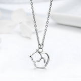 925 Sterling Silver Adjustable Necklace 38-45cm