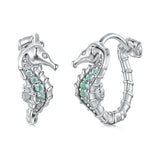 925 Sterling Silver Pavé Setting CZ Earrings for Women