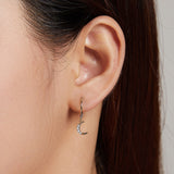 925 Sterling Silver Earrings with Pavé Setting CZ for Women
