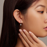 S925 Sterling Silver Earrings for Women with Platinum Plating