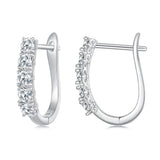 S925 Sterling Silver Moissanite Earrings 0.30 Carat for Women