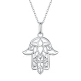 S925 Sterling Silver Plated Platinum Adjustable Necklace for Women