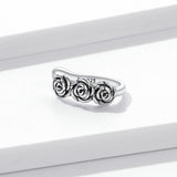 925 Sterling Silver Earrings 0.5*1.2cm for Women
