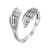 925 Sterling Silver Oxidized 0.2cm Ring