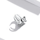 925 Sterling Silver CZ Pavé Setting Earrings